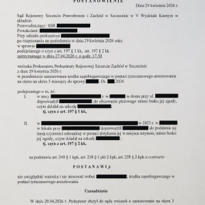 Zarzut gwałtu, zgwałcenie, nieuprawdopodobnione 